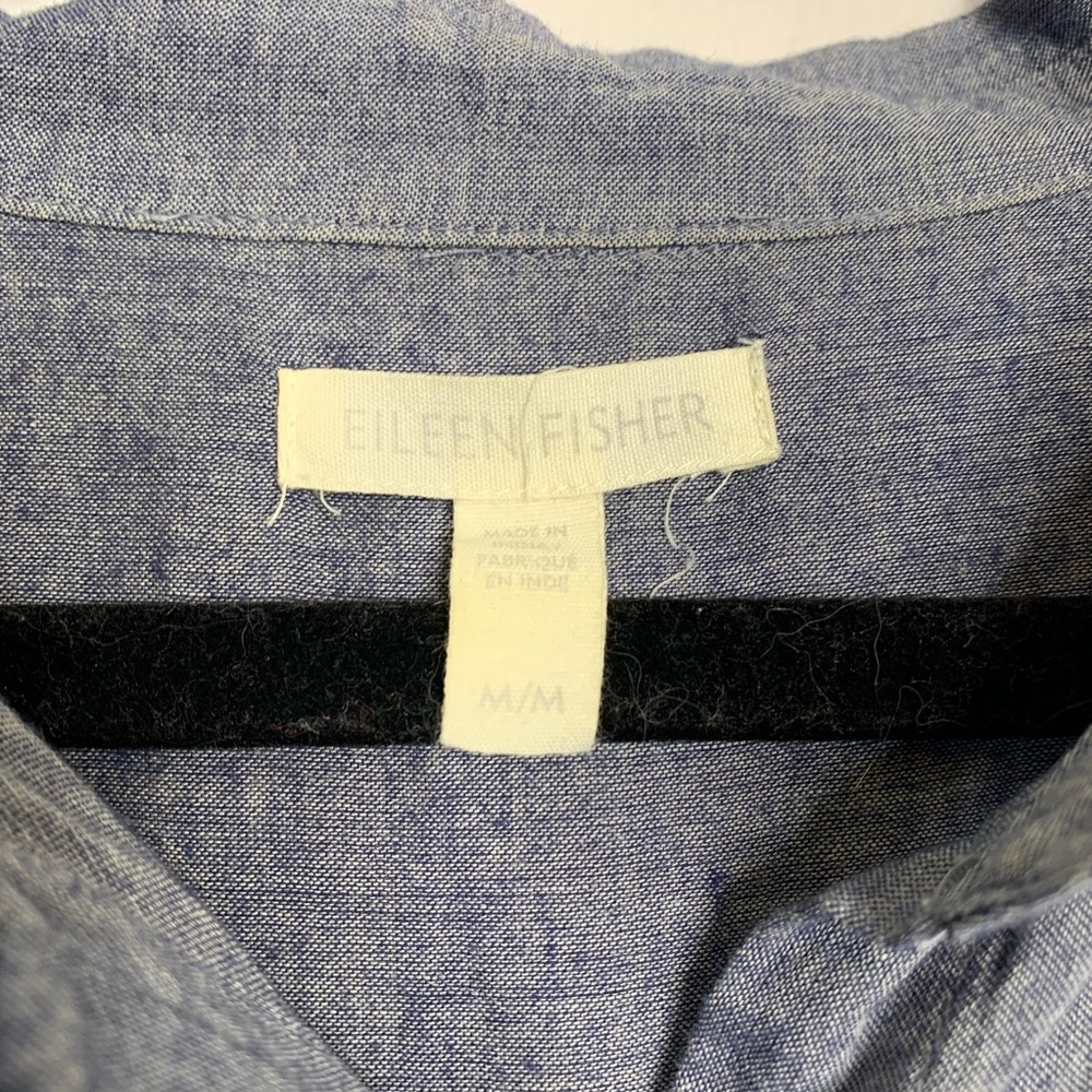 Eileen Fisher Lightweight Button Up - image 3